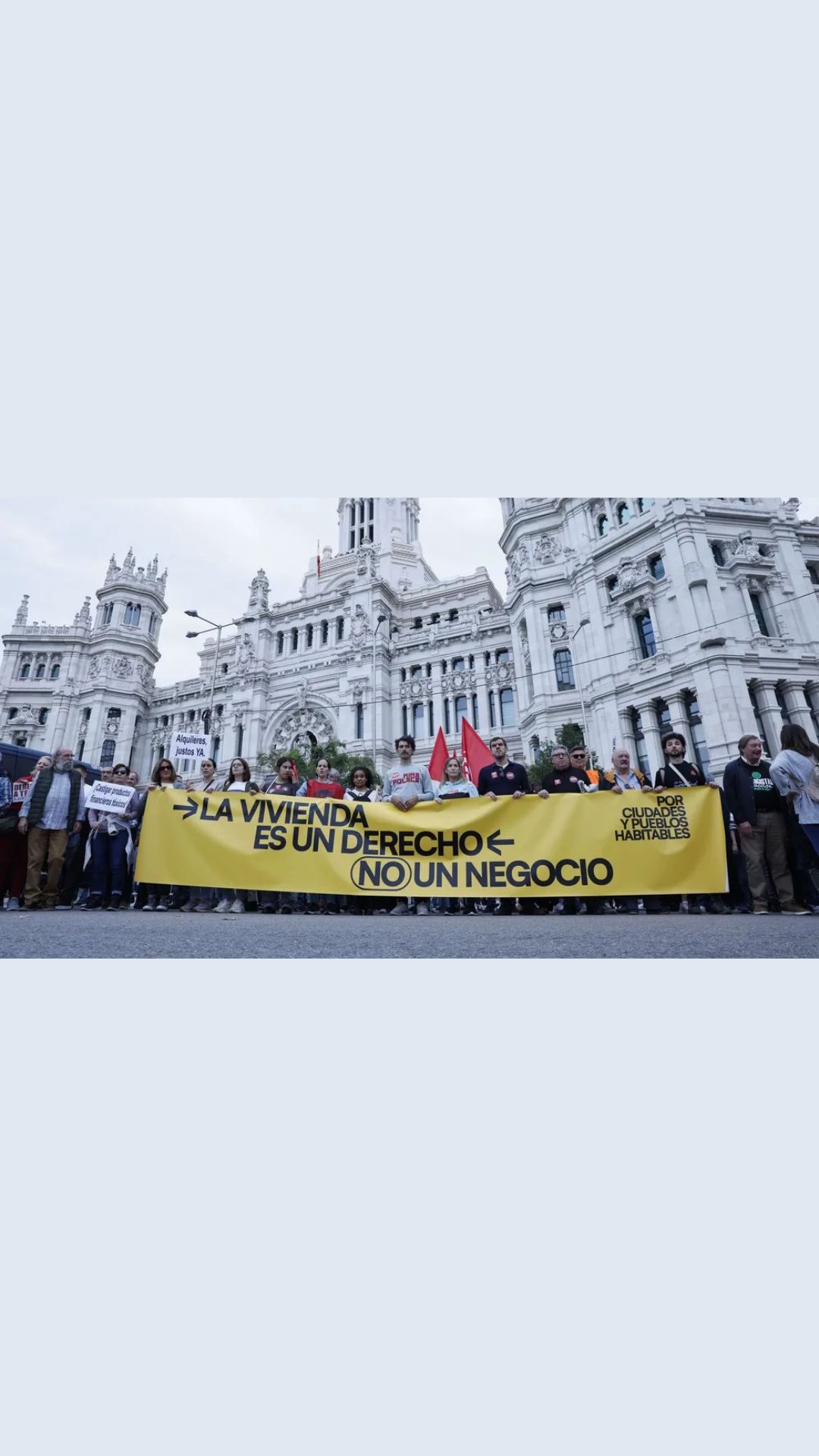 España enfrenta su peor crisis de alquiler: protestas en 40 ciudades